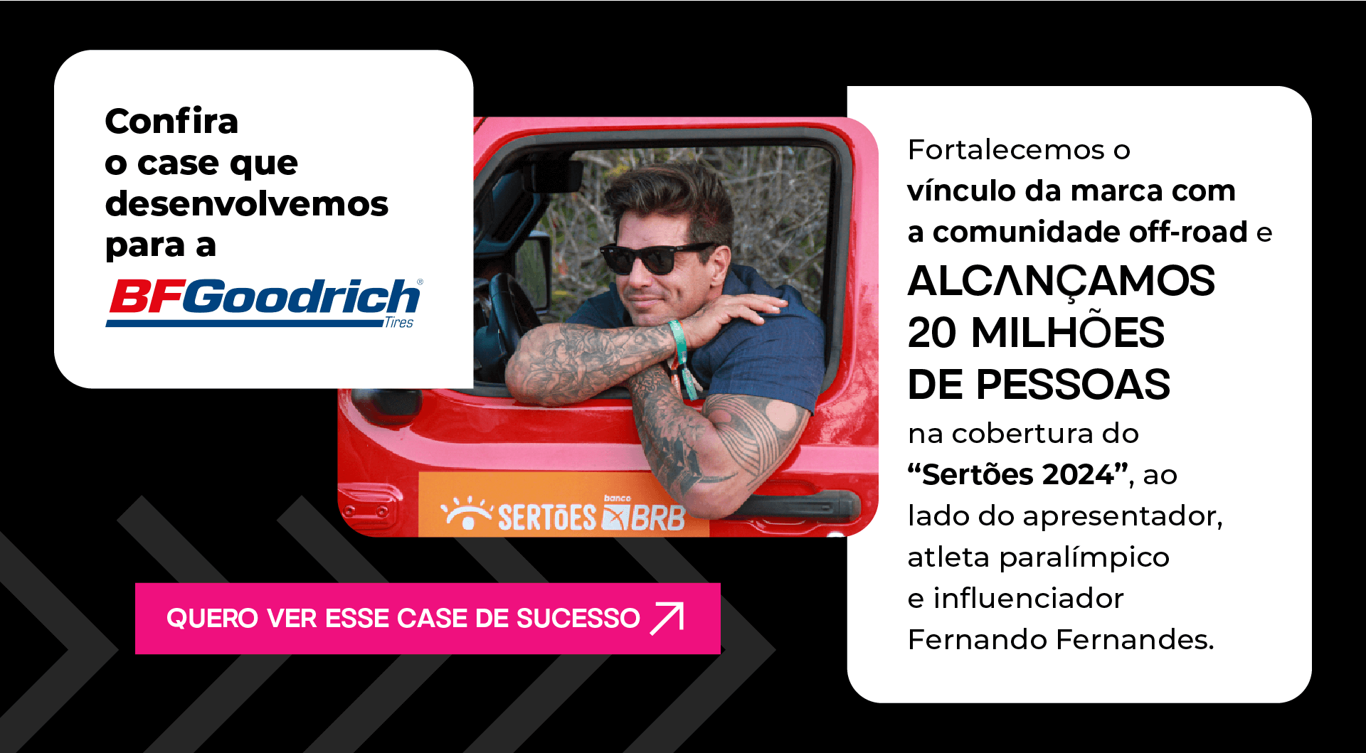 Banner: Confira o case que desenvolvemos para a BFGoodrich