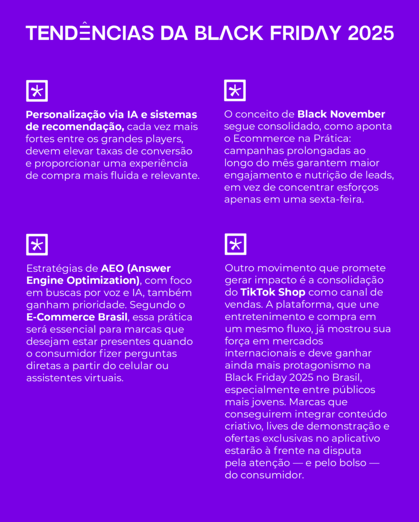 Conheça as principais tendências da Black Friday 2025