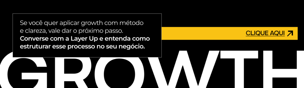 Diagnóstico de marketing e vendas Layer Up para análise de performance de site e estratégia de crescimento orgânico.